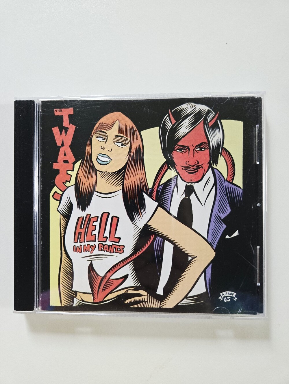 The TWATS Hell In My Pants CD 2005 Overdose On Records OOR002 Punk Rock Rare CD